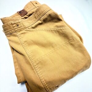 Lauren Ralph Lauren Equestrian Pants Womens 8 Tan Straight‎ Leg Cotton